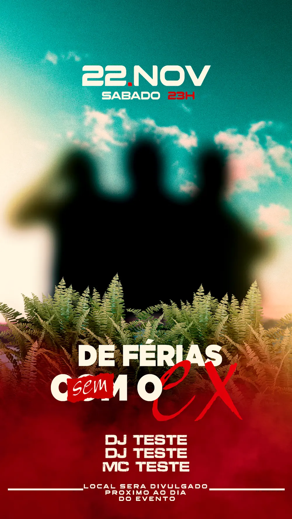 De férias sem o ex — Evento temático